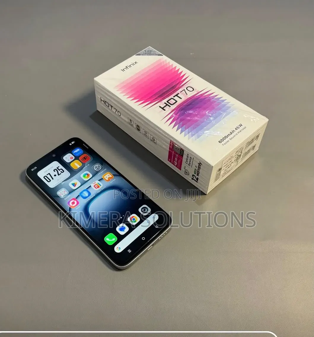 New Infinix Hot 70 256 GB Gray