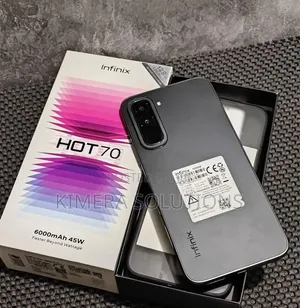 New Infinix Hot 70 256 GB Black