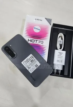 New Infinix Hot 70 256 GB Black