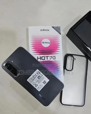 New Infinix Hot 70 256 GB Black