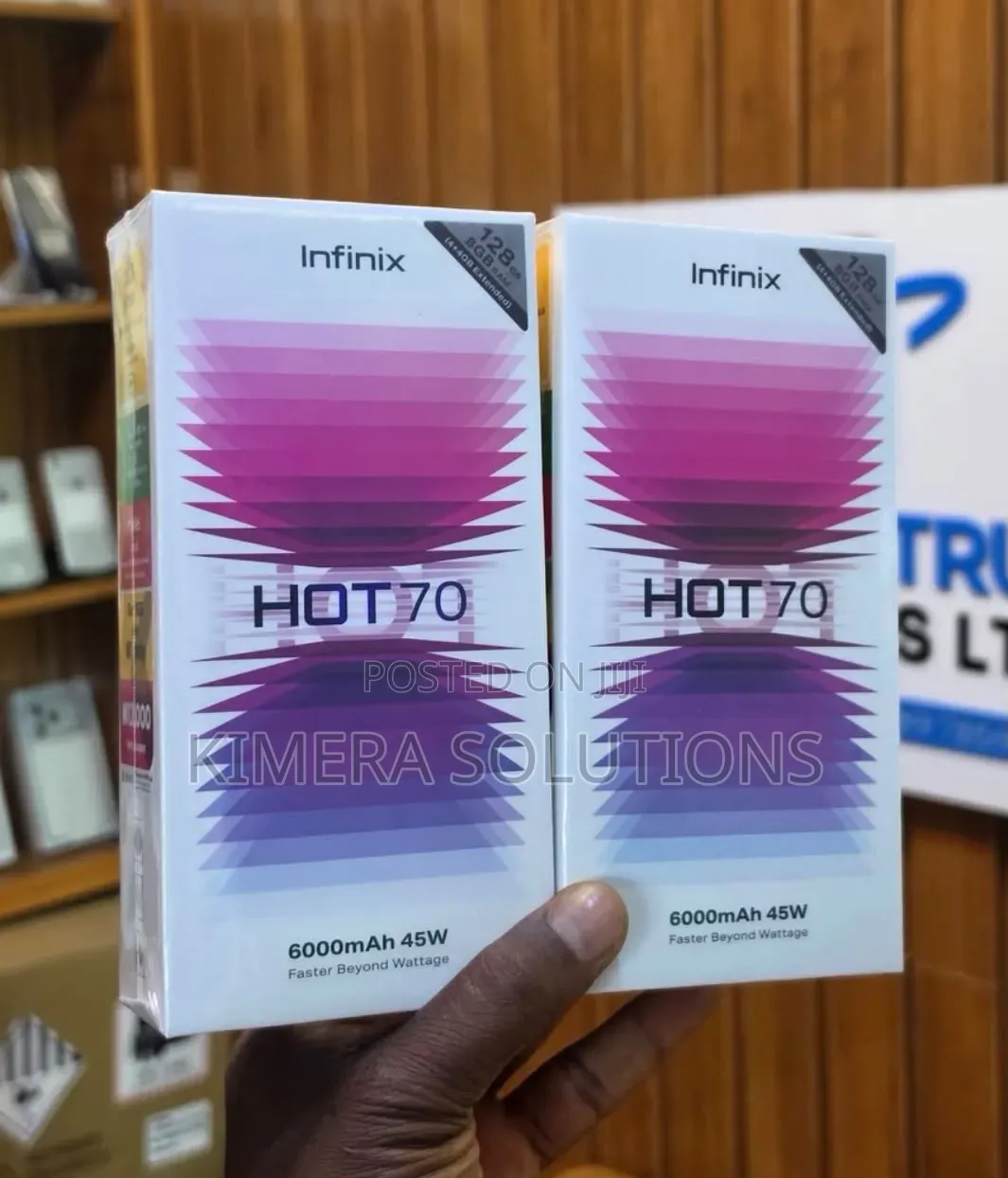 New Infinix Hot 70 256 GB Purple