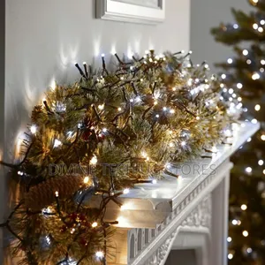 Christmas Lights, Led Cluster Christmas Lights( Warm White)
