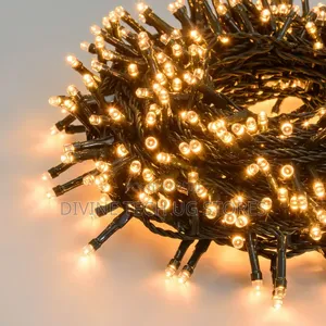 Christmas Lights, Led Cluster Christmas Lights( Warm White)
