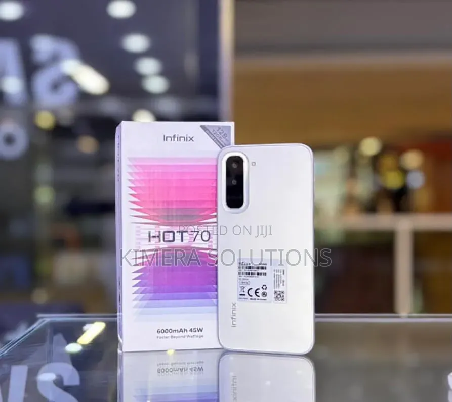 New Infinix Hot 70 256 GB Silver