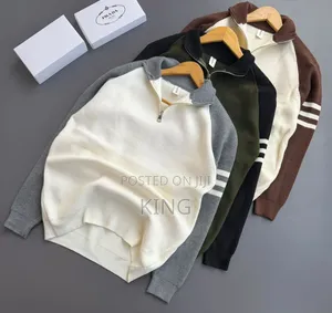 Half-Zip Mock Neck Sweater