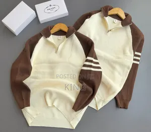 Half-Zip Mock Neck Sweater