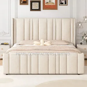 Beds/Millano Dressed Bed With Side Drawers.