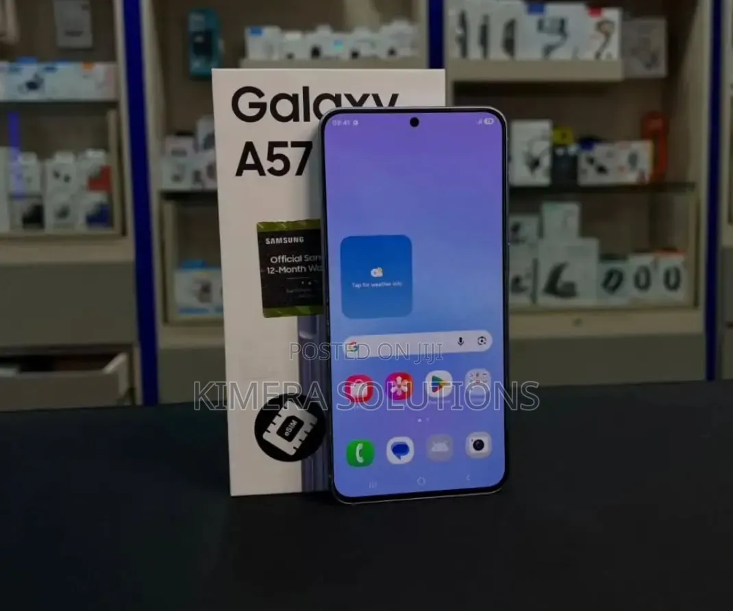 New Samsung Galaxy A57 256 GB Purple