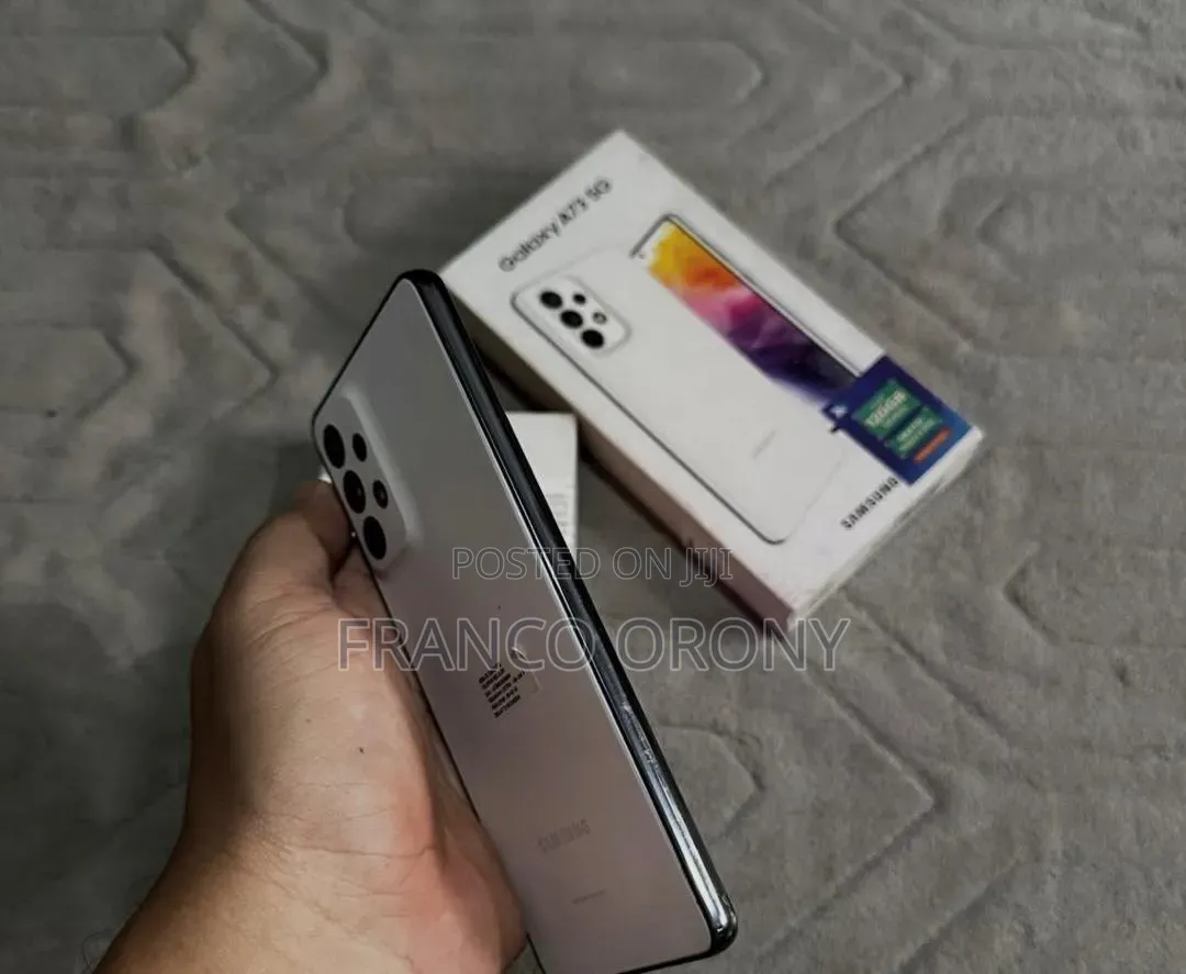 New Samsung Galaxy A73 5G 256 GB White
