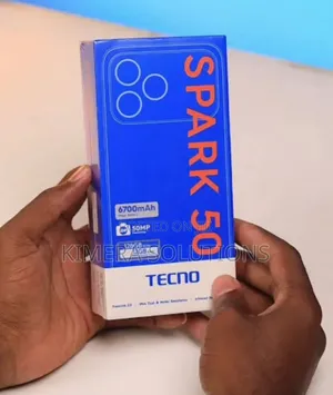 New Tecno Spark 50 128 GB Black