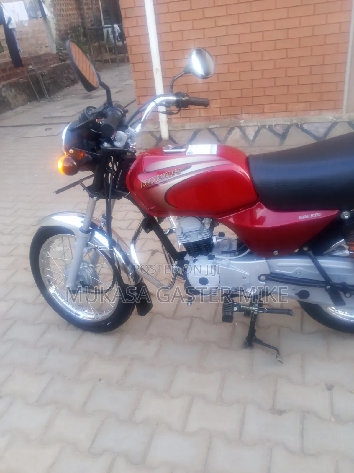 Bajaj Boxer 100 2026 Red