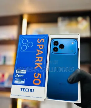 New Tecno Spark 50 128 GB Blue