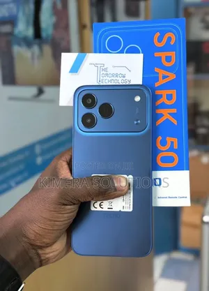 New Tecno Spark 50 128 GB Blue