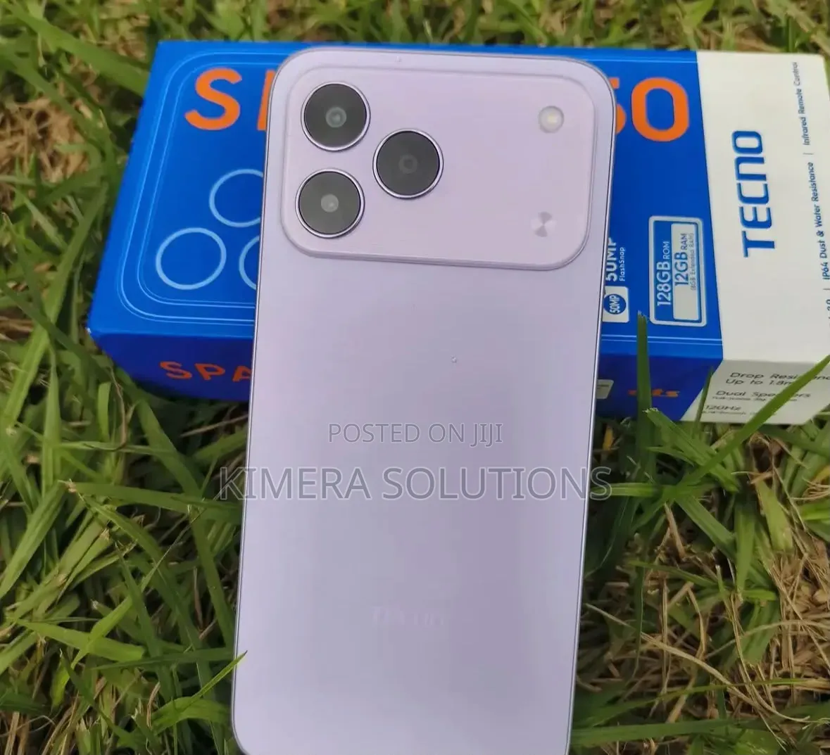 New Tecno Spark 50 128 GB Purple