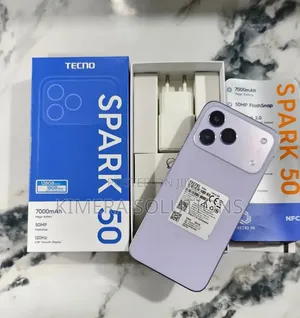 New Tecno Spark 50 128 GB Purple