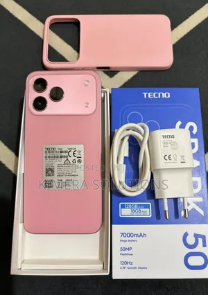 New Tecno Spark 50 128 GB Pink