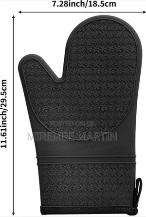 Black Silicone Oven