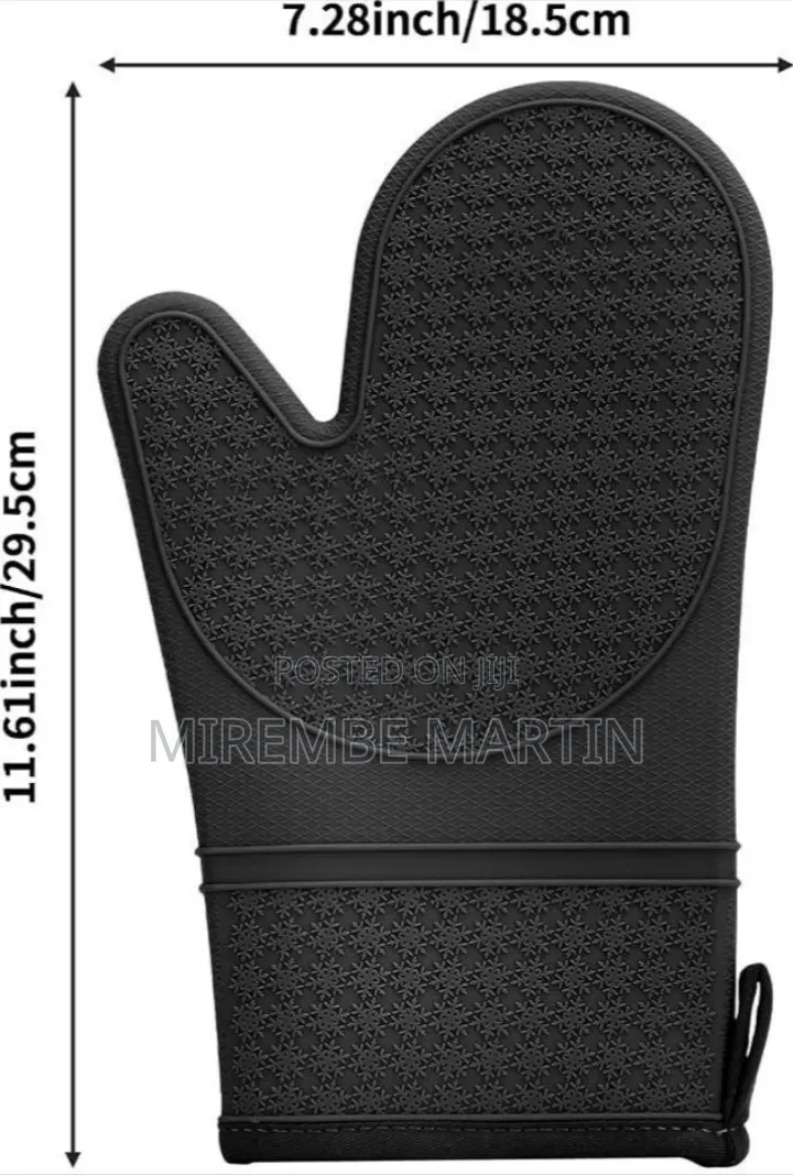 Black Silicone Oven