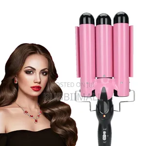 Ceramic 3-Barrel Curly Hair Stick