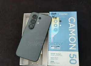 New Tecno Camon 50 256 GB Black