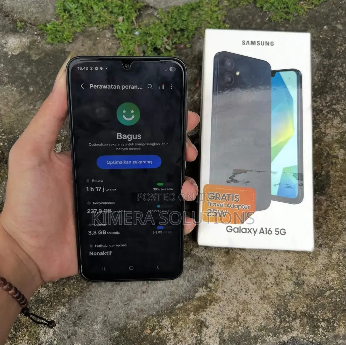 New Samsung Galaxy A16 5G 256 GB Black