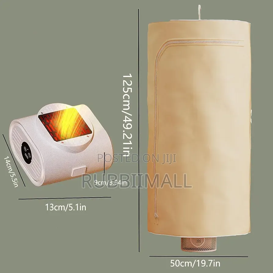 Portable Clothes and Shoe Dryer