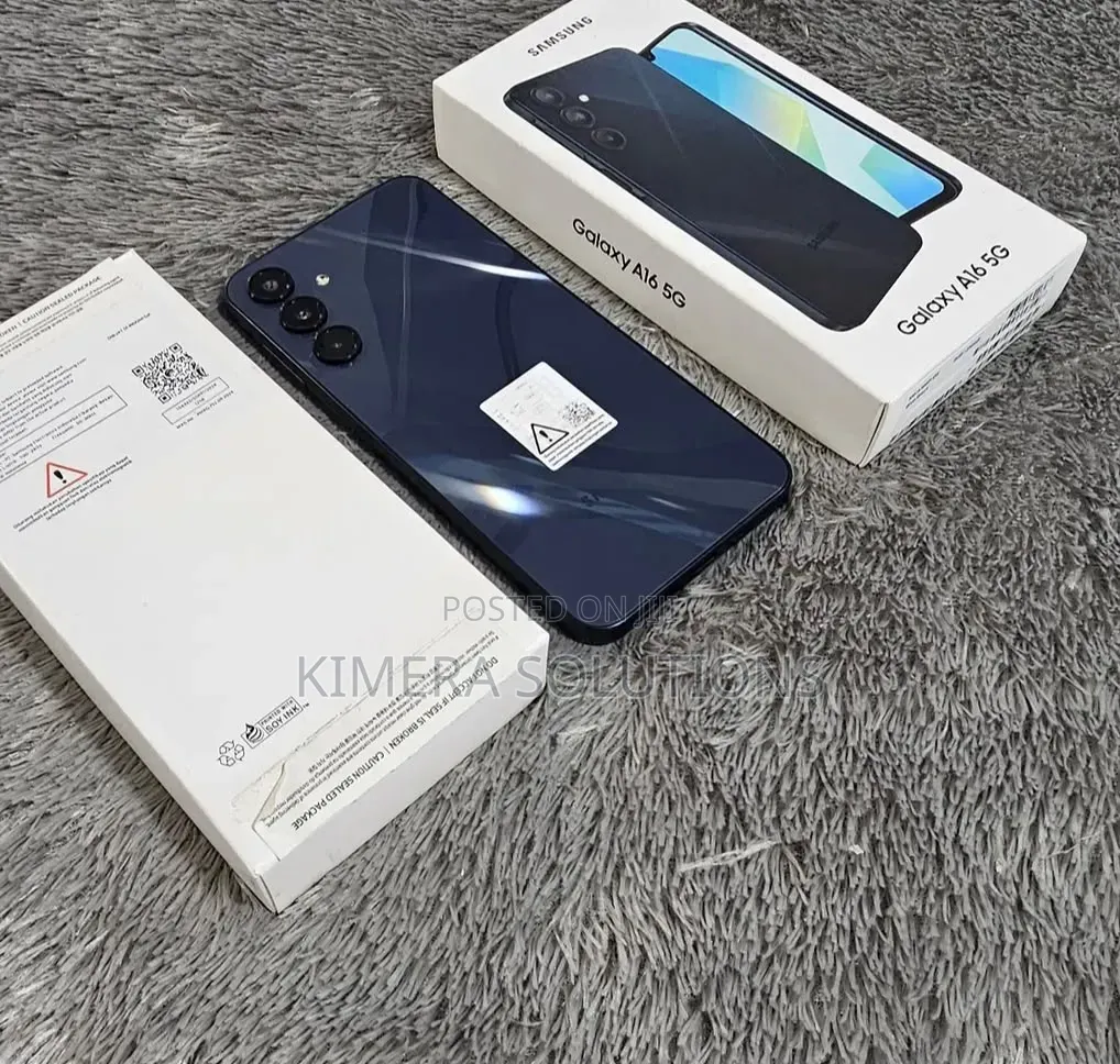 New Samsung Galaxy A16 5G 256 GB Black