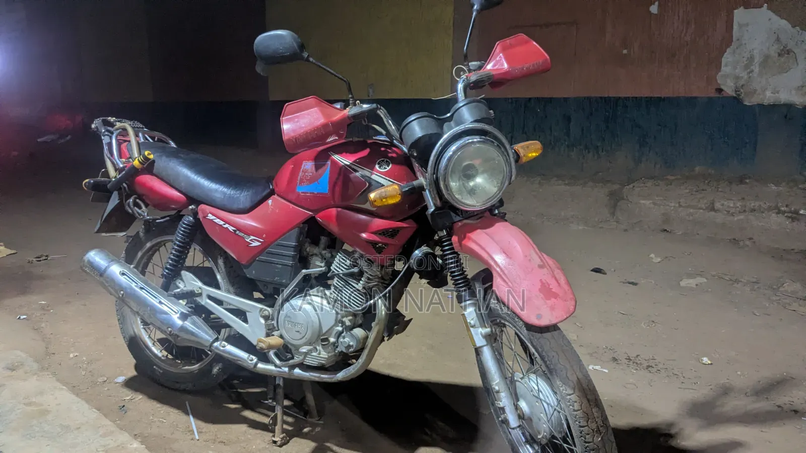 Yamaha YBR125 2016 Red