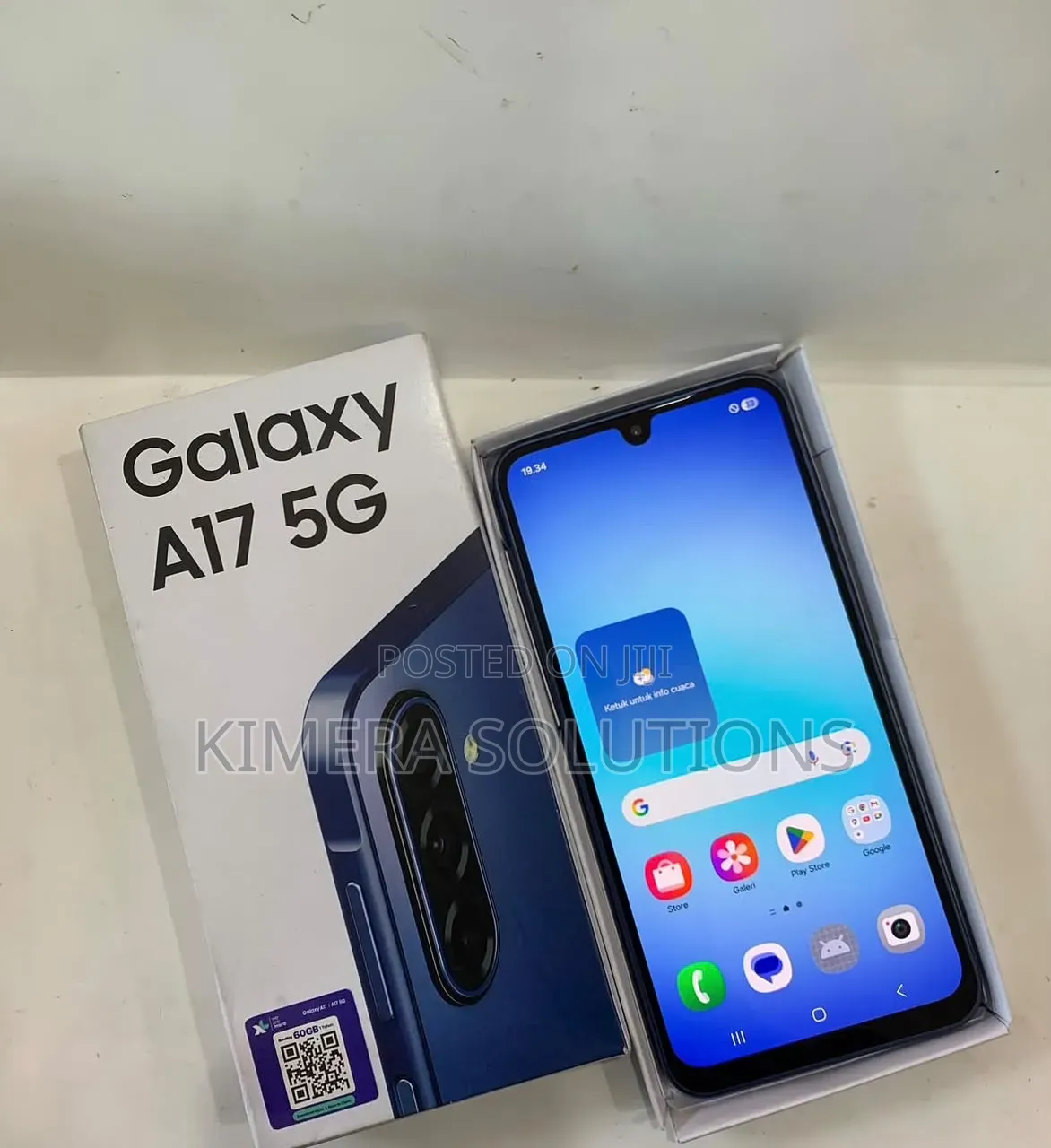 New Samsung Galaxy A17 5G 256 GB Blue