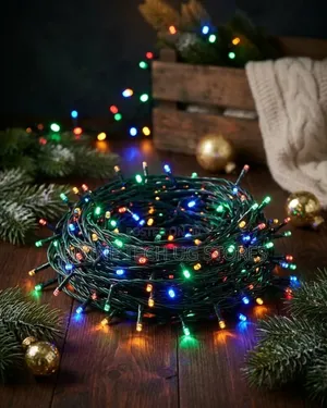 50m Premier Multicolor Indoor and Outdoor Christmas Lights