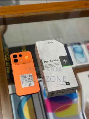 New Infinix Note 60 Pro 256 GB Black