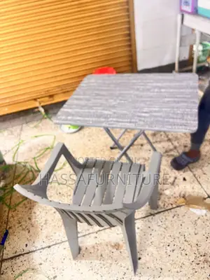 Foldable Reading Table With Chair