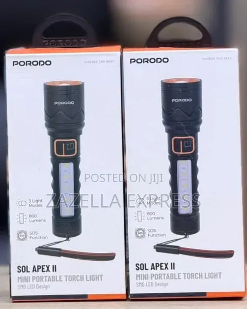 Porodo Sol Apex II Mini Portable Torch Light Is a Compact
