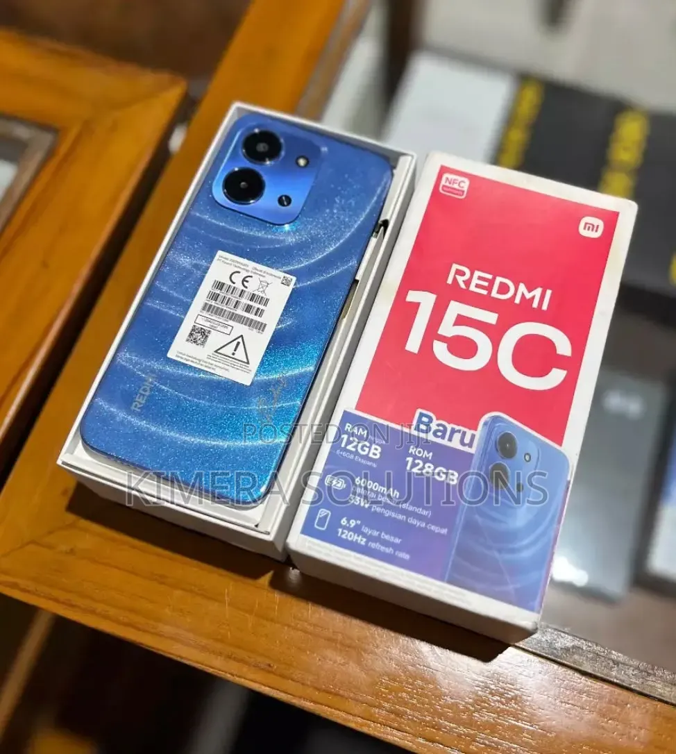 New Xiaomi Redmi 15C 4G 256 GB Blue
