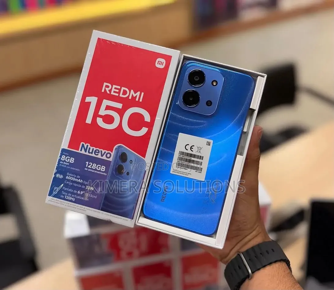 New Xiaomi Redmi 15C 4G 256 GB Blue