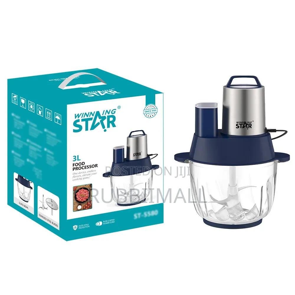 Winning Star 3L Food Processor (Model ST-5580)