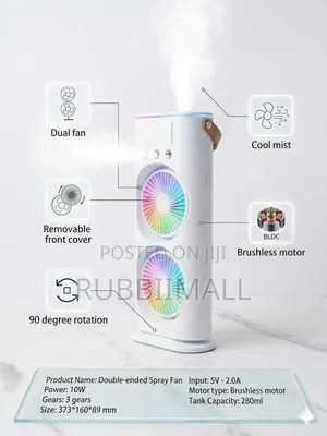 Double-Ended Spray Fan