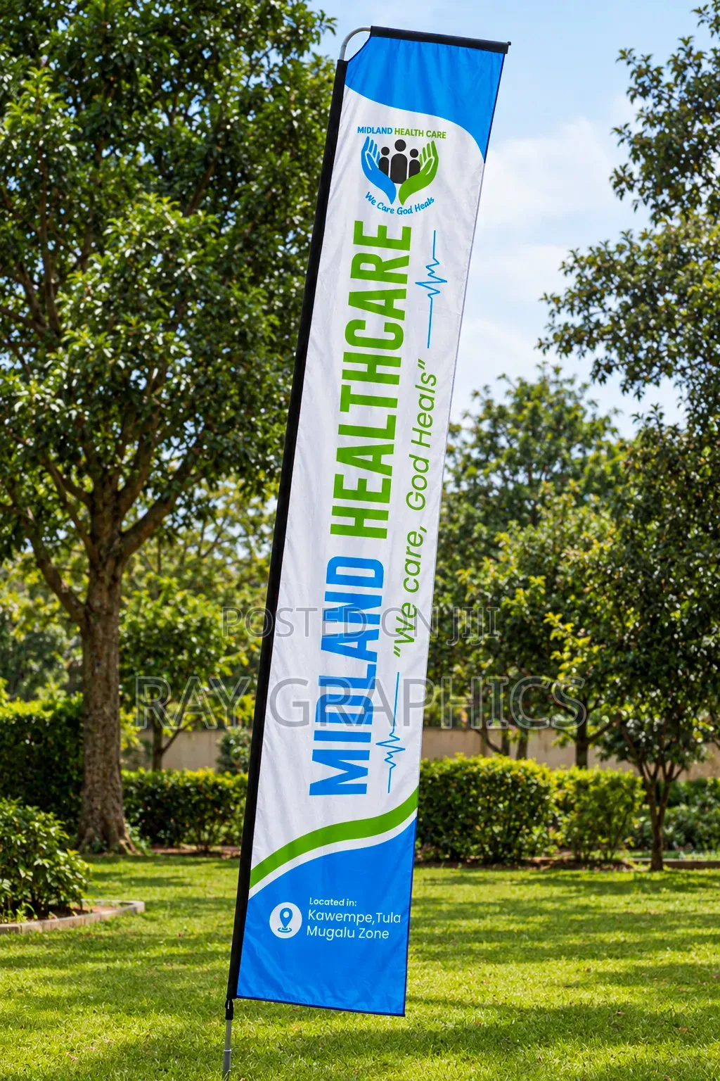 Tear Drop Banner
