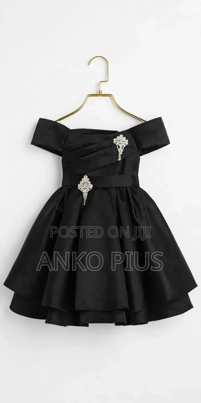 Girls Black Party Dresses
