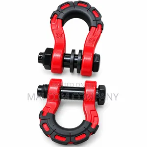 Heavy Duty Bow Shackle With Safety Pin –Lifting and Towing Shackle