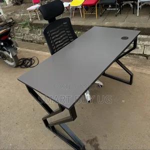 Office Desk/Steel Frame Desk/Wooden Tabletop/Study Workstation