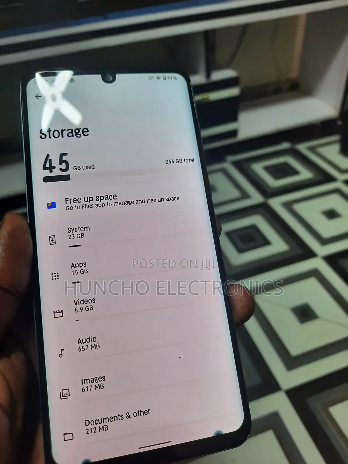 Mobile Phone 256 GB Black