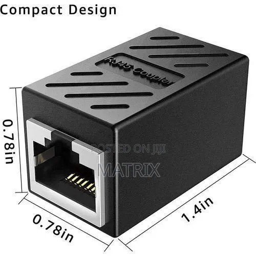RJ45 Ethernet Cable Joiner Adapter