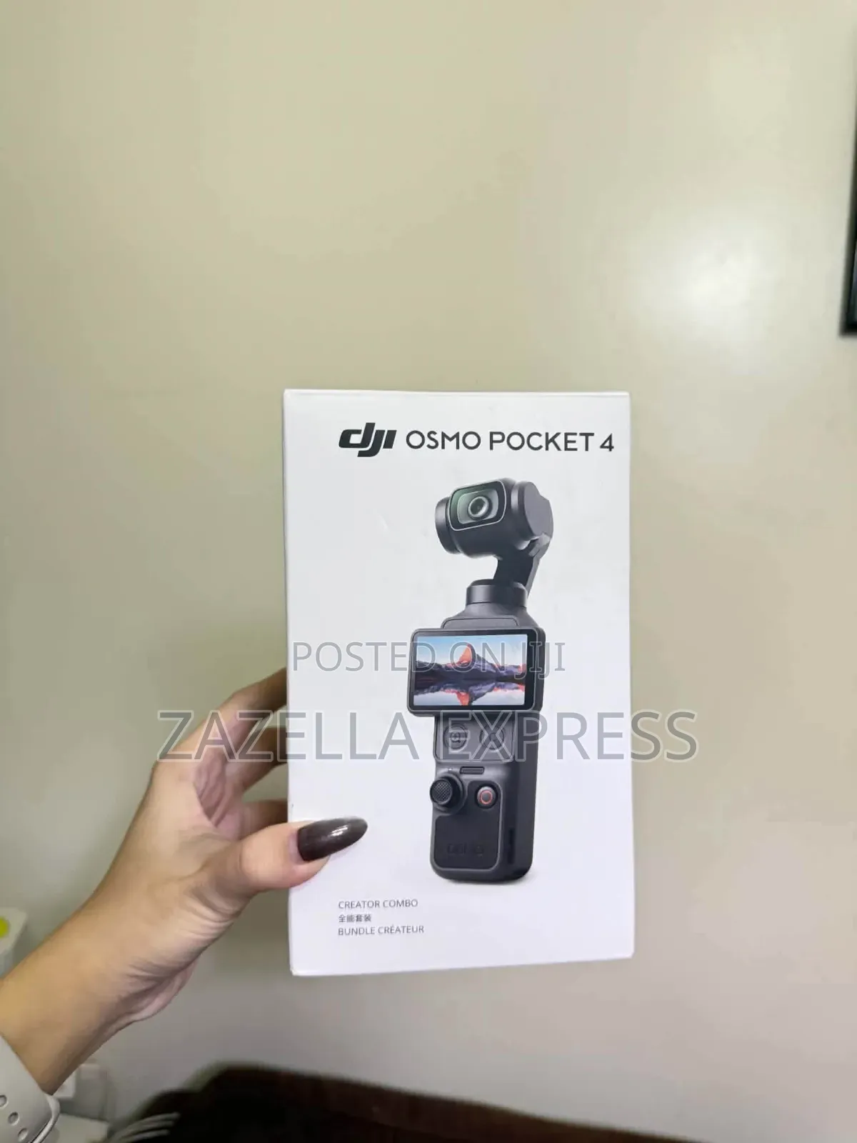 Dji Osmo Pocket 4 Creator Combo,Pocket Gimbal Vlog Camera