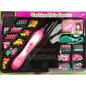Girls Creator Fashion Hair Beader Toy Set,