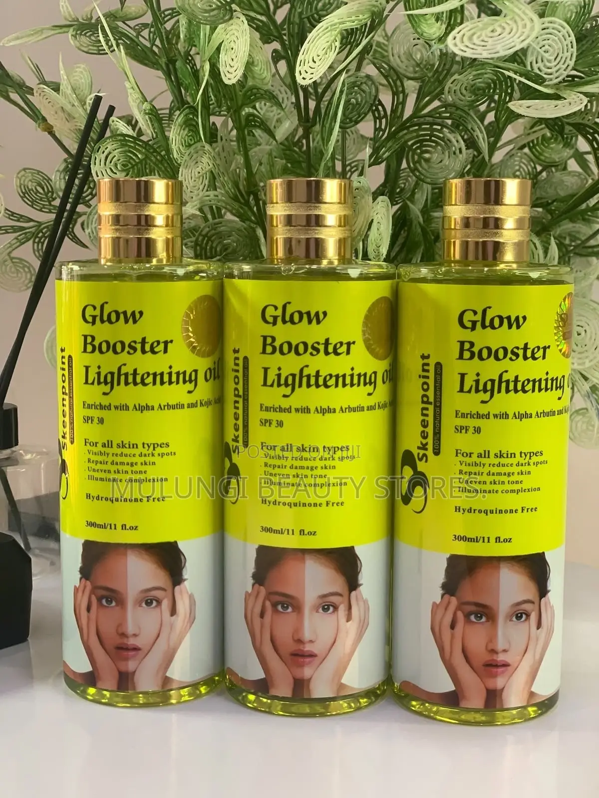 Skeenpoint Glow Booster Lightening Oil in a 300ml