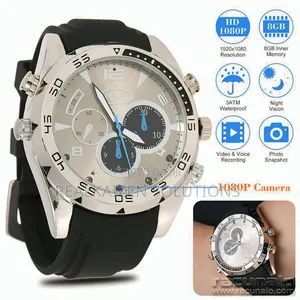 Full HD 10180p Waterproof Spy Camera DVR Watch With Night Vision