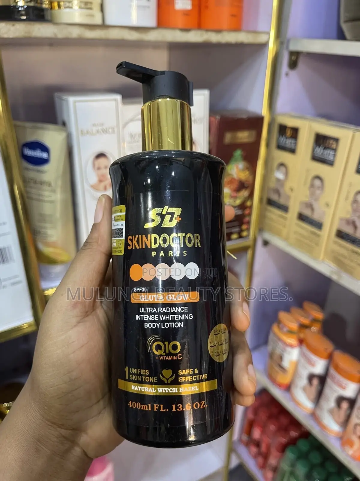 Skin Doctor Paris Yellow Toning Skin-Brightening Lotion