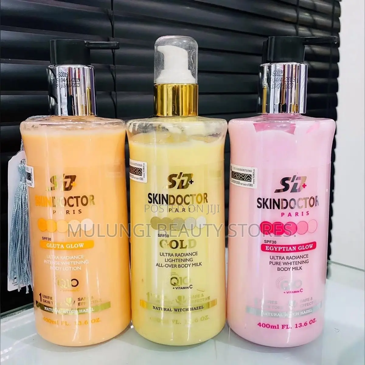 Skin Doctor Paris Yellow Toning Skin-Brightening Lotion