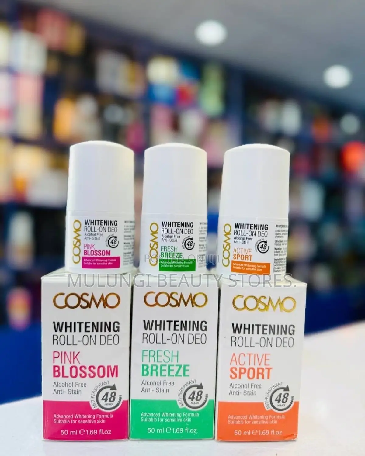 Cosmo Fresh Breeze Whitening Roll on Deo 50ml,